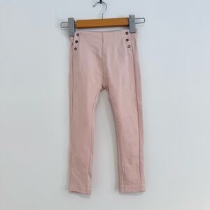 Zara pink leggings size 5 NWT
